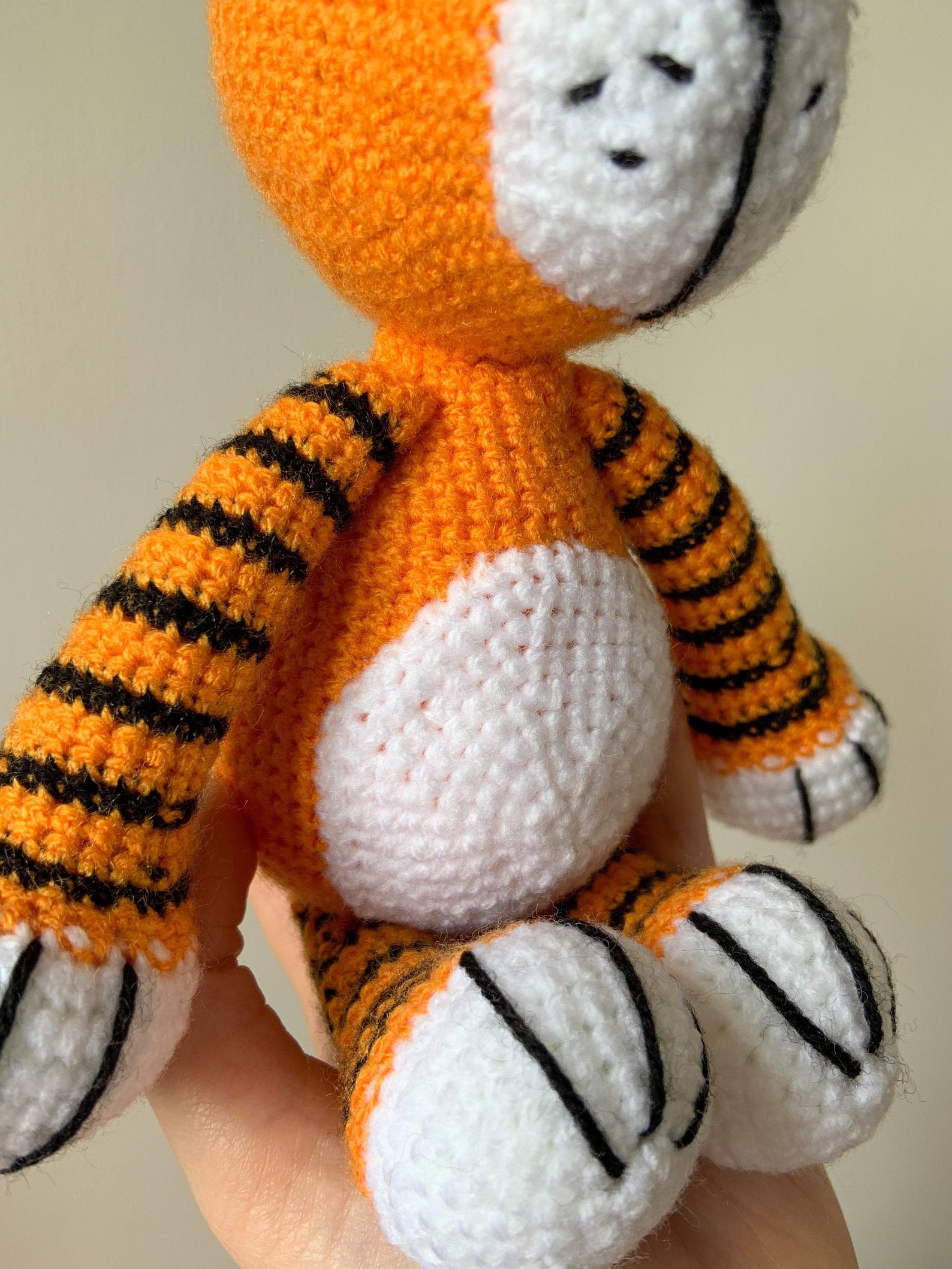 Amigurumi Crochet Tiger Plushie | Etsy