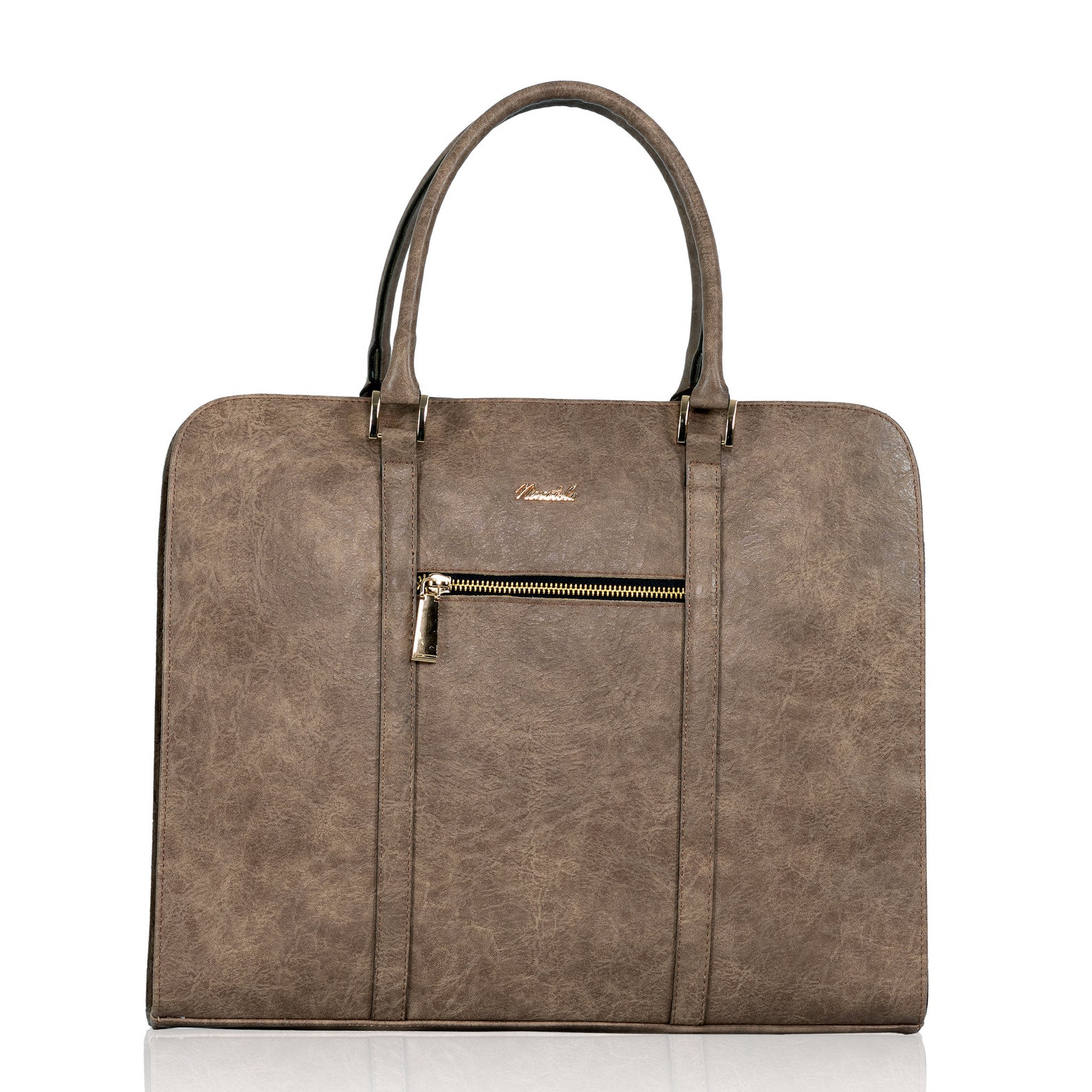 Vegan Leather Laptop Bag Women 15 Inch Laptop Briefcase Etsy