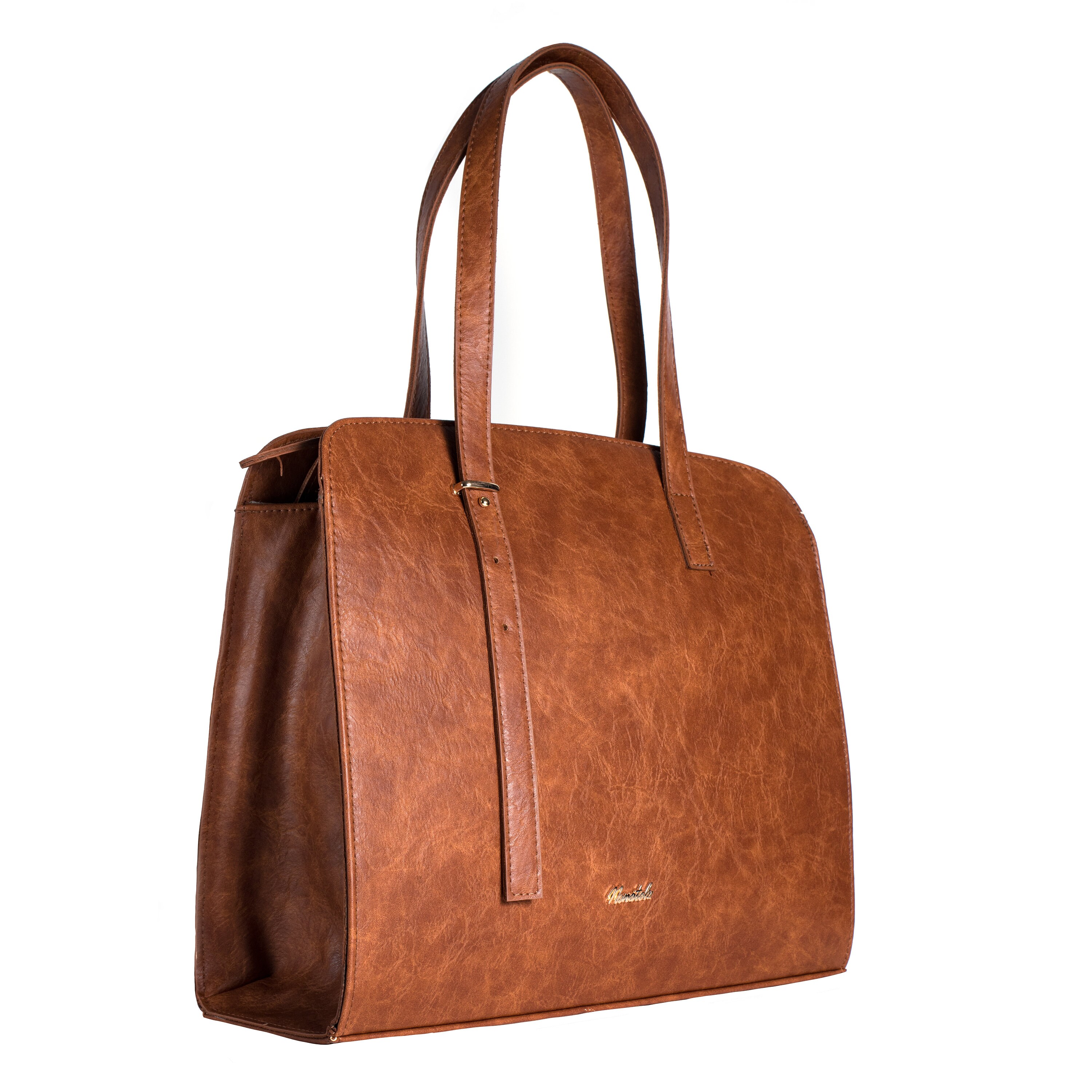 Vegan Leather Laptop Bag Vegan Leather Tote Bag Faux Leather Etsy Ireland