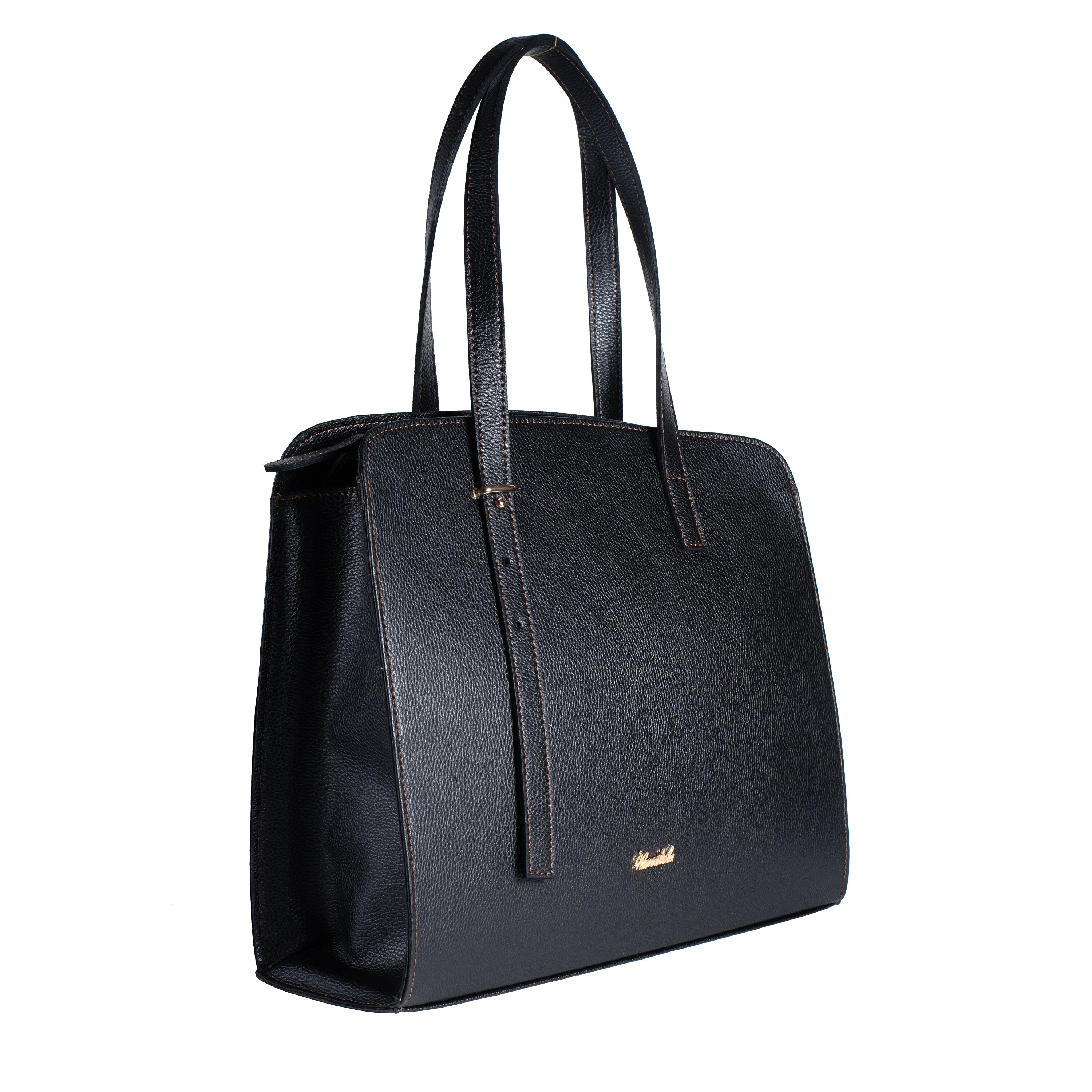 Vegan Leather Laptop Bag Vegan Leather Tote Bag Faux Leather Etsy