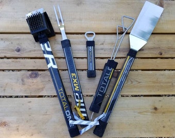 5 Piece - Hockey Stick BBQ Set