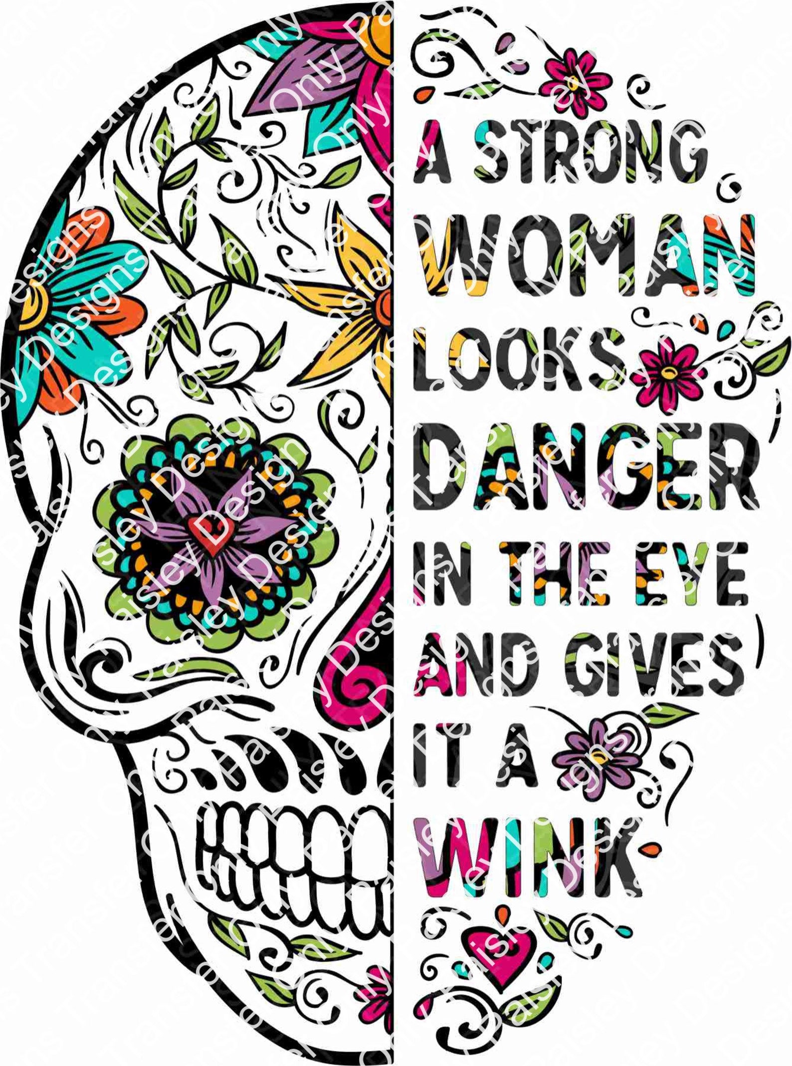 Badass Vibe Sugar Skull Sublimation Transfer 8 Designs 2 - Etsy