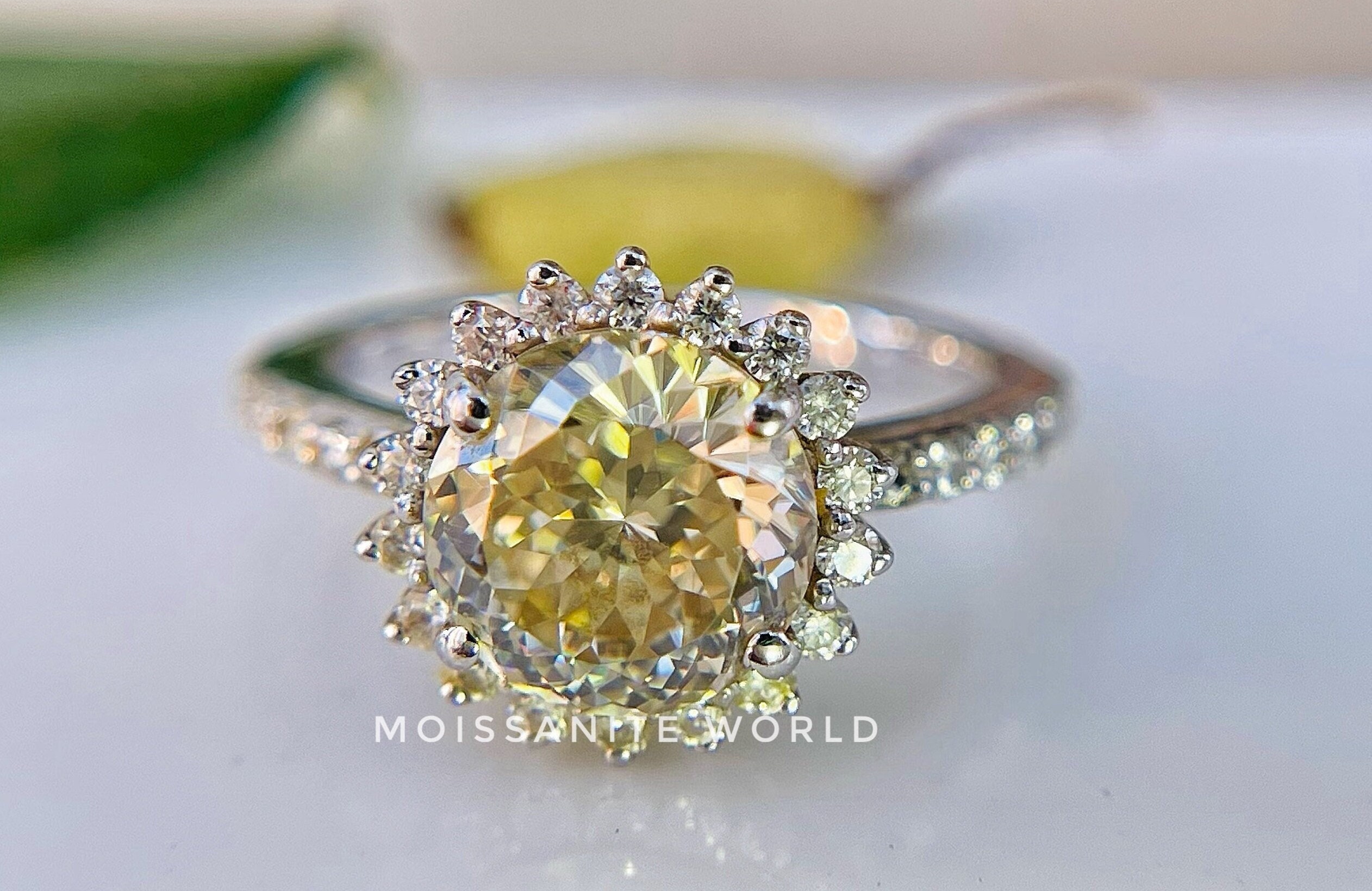 Ideal world sale moissanite