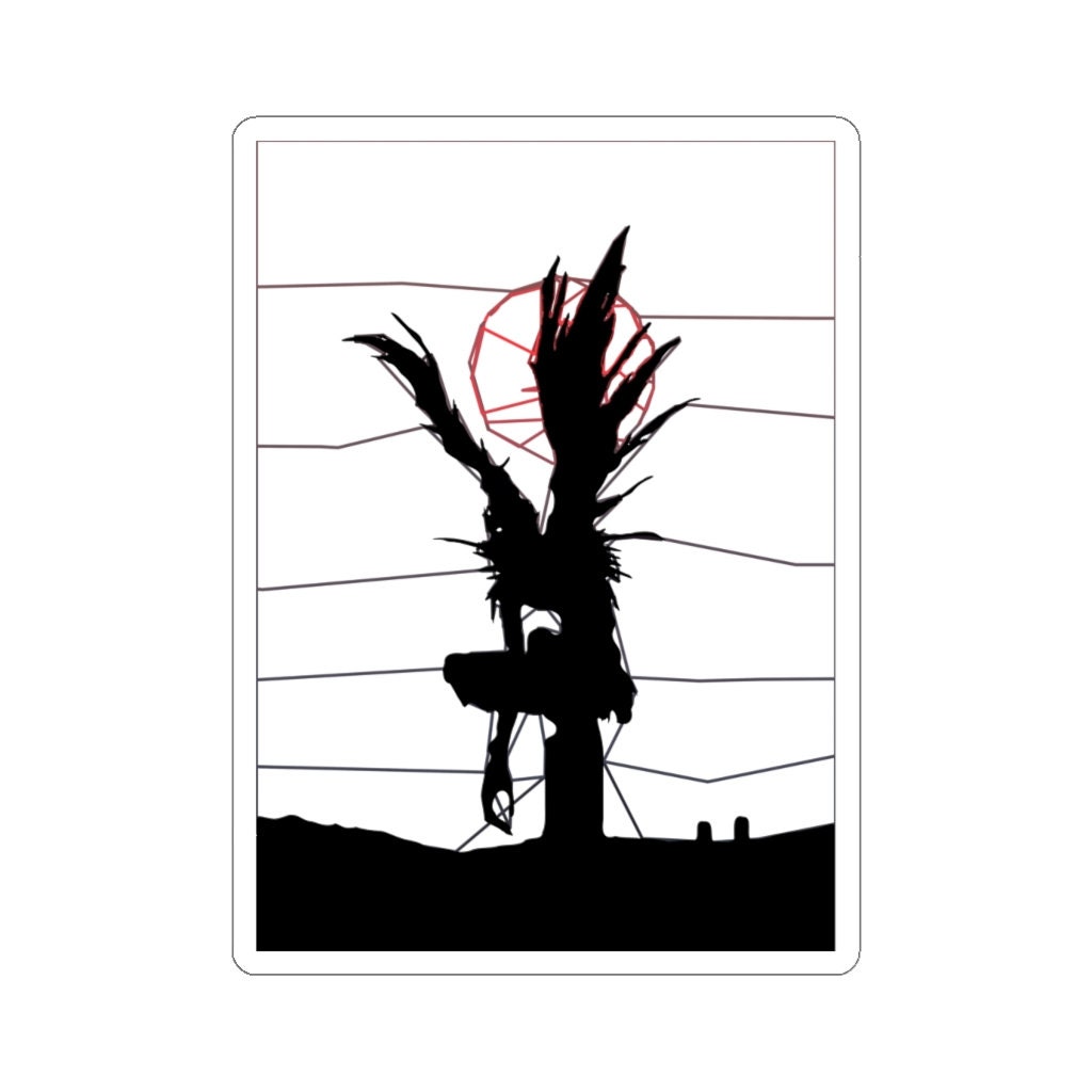 Stickers Papercraft notebook stickers Ryuk sticker anime Akatsuki too