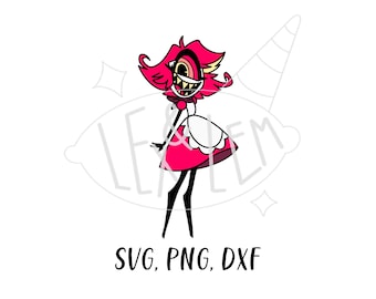 Niffty | Hazbin Hotel | SVG, PNG, and DXF files Bundle, Digital File