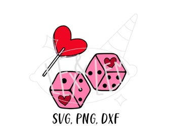Valentine's Day Love's a Game | SVG, PNG, and DXF files Bundle, Digital File