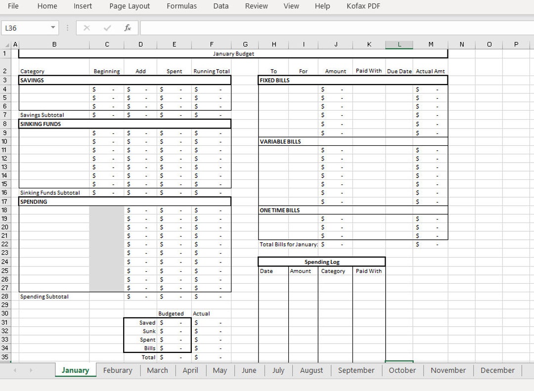 2022-12-month-budget-template-excel-spreadsheet-etsy-australia
