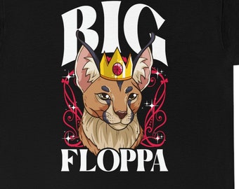 Big Floppa Meme Cat' Unisex Two-Tone Hoodie