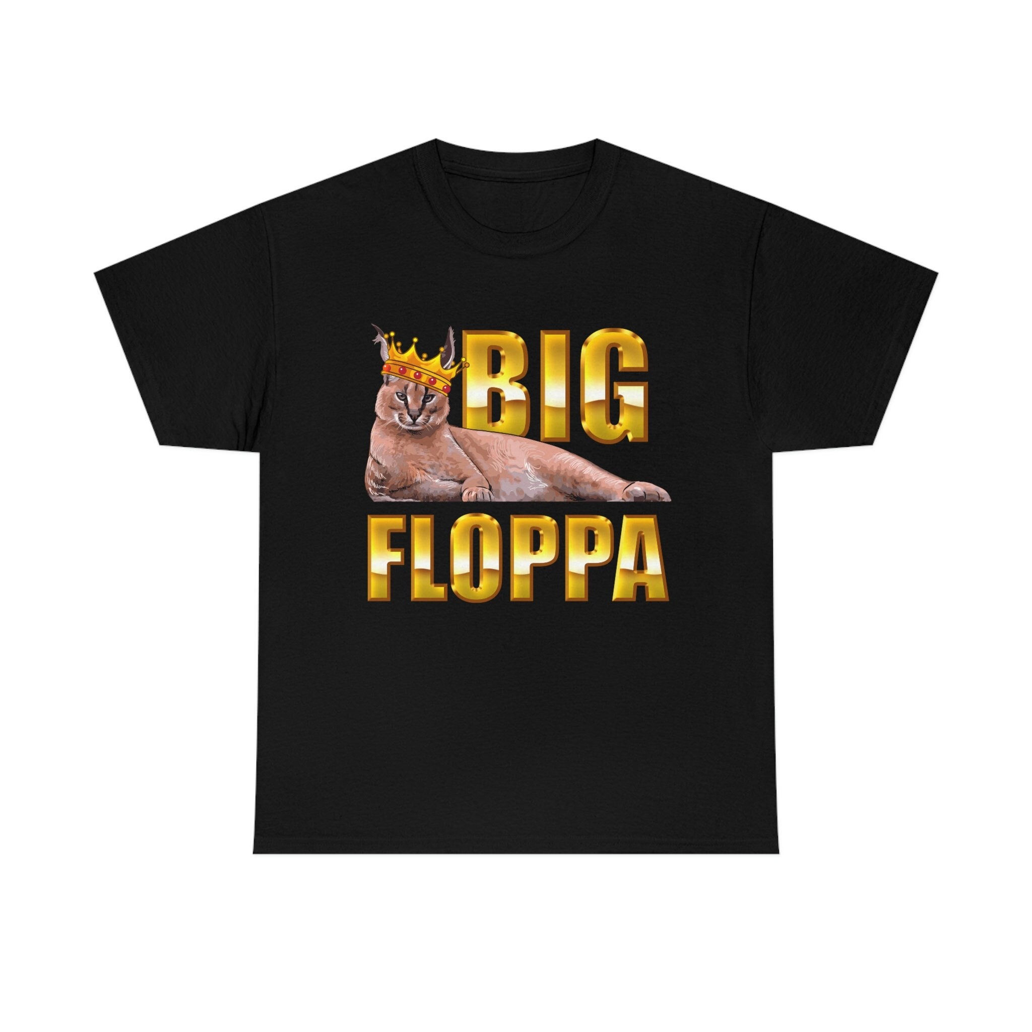 Big Floppa My Beloved Caracal Cat Meme Toddler Long Sleeve Shirt