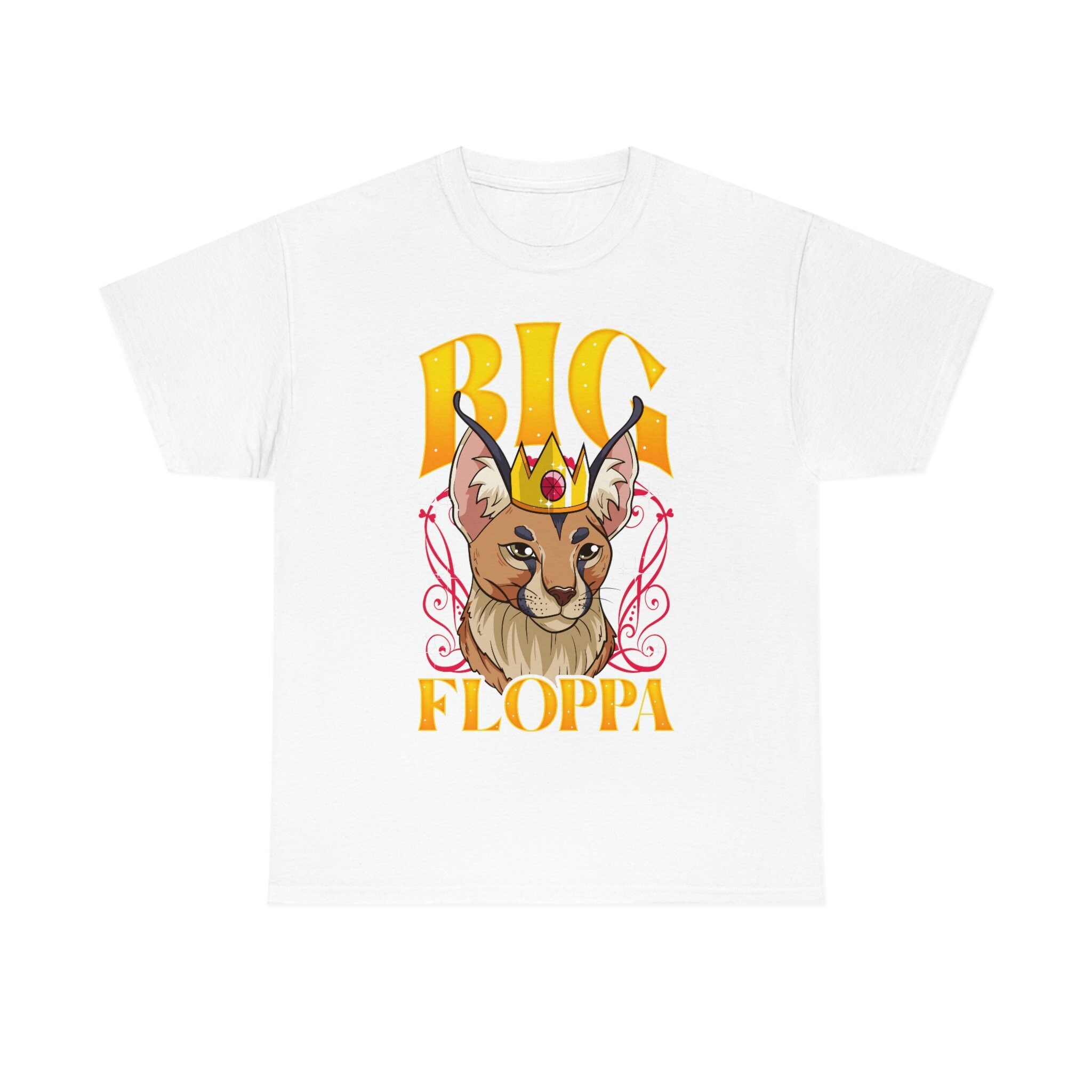 Big Floppa Meme T-shirt Caracal Cat T-shirt Funny Big Floopa -  Israel