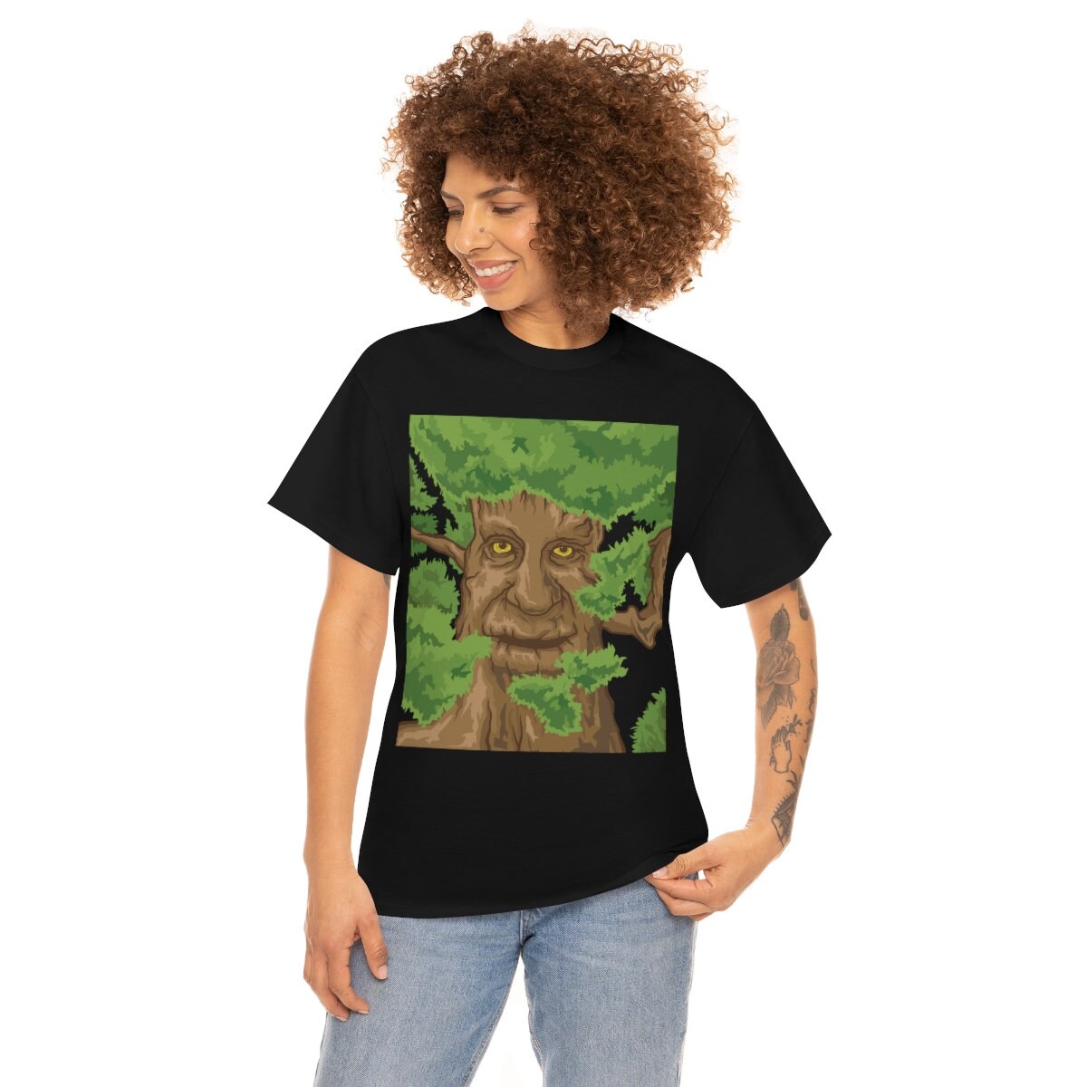 Buy Wise Mystical Tree Meme Unisex Tee Online in India 