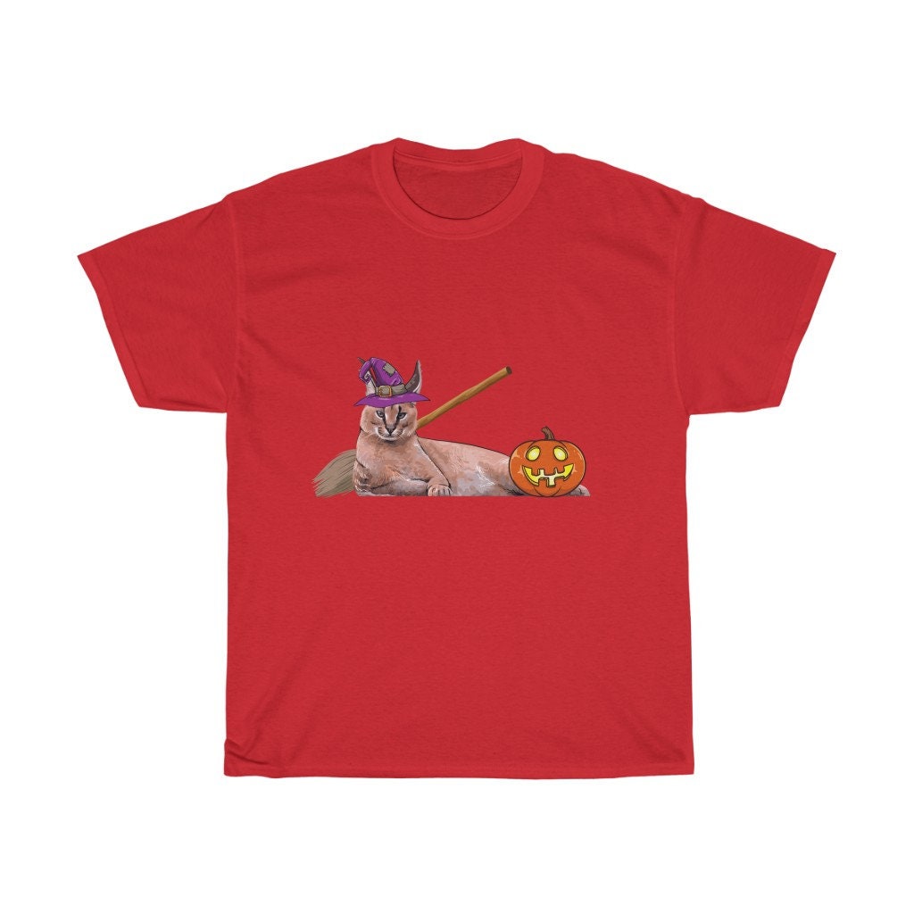 Big Floppa Meme T-shirt Caracal Cat T-shirt Funny Big Floopa -  Israel