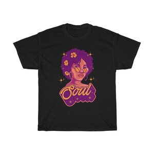 70s Soul T-shirt, 70s Afro T-shirt, Vintage Disco T-shirt, Aesthetic 70s Retro T-shirt