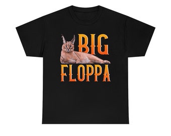 Big Floppa Meme T-Shirt  Funny animal jokes, Cat memes, Animal jokes