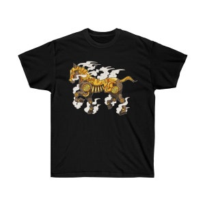 Steampunk Horse T-shirt, Horse Lover T-shirt, Steampunk T-shirt, Steam Punk Lover, Steampunk Gift