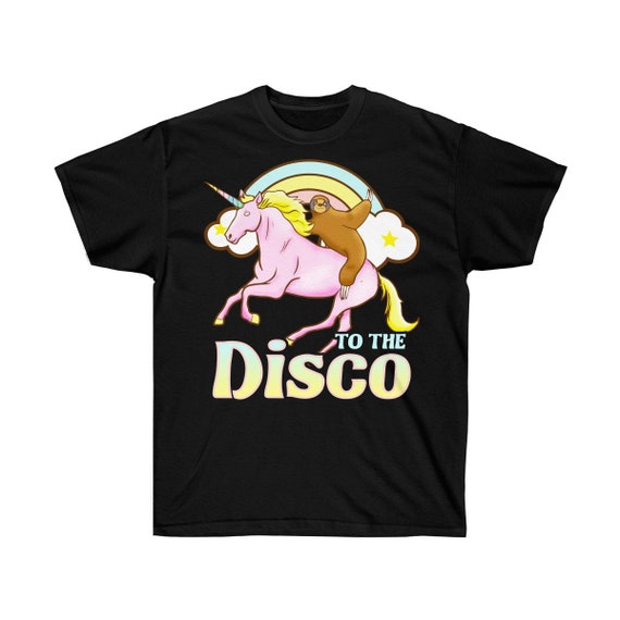 Sloth Ride Unicorn To The Disco Tee Shirt Sloth Ride Unicorn To The Disco Tee Shirt