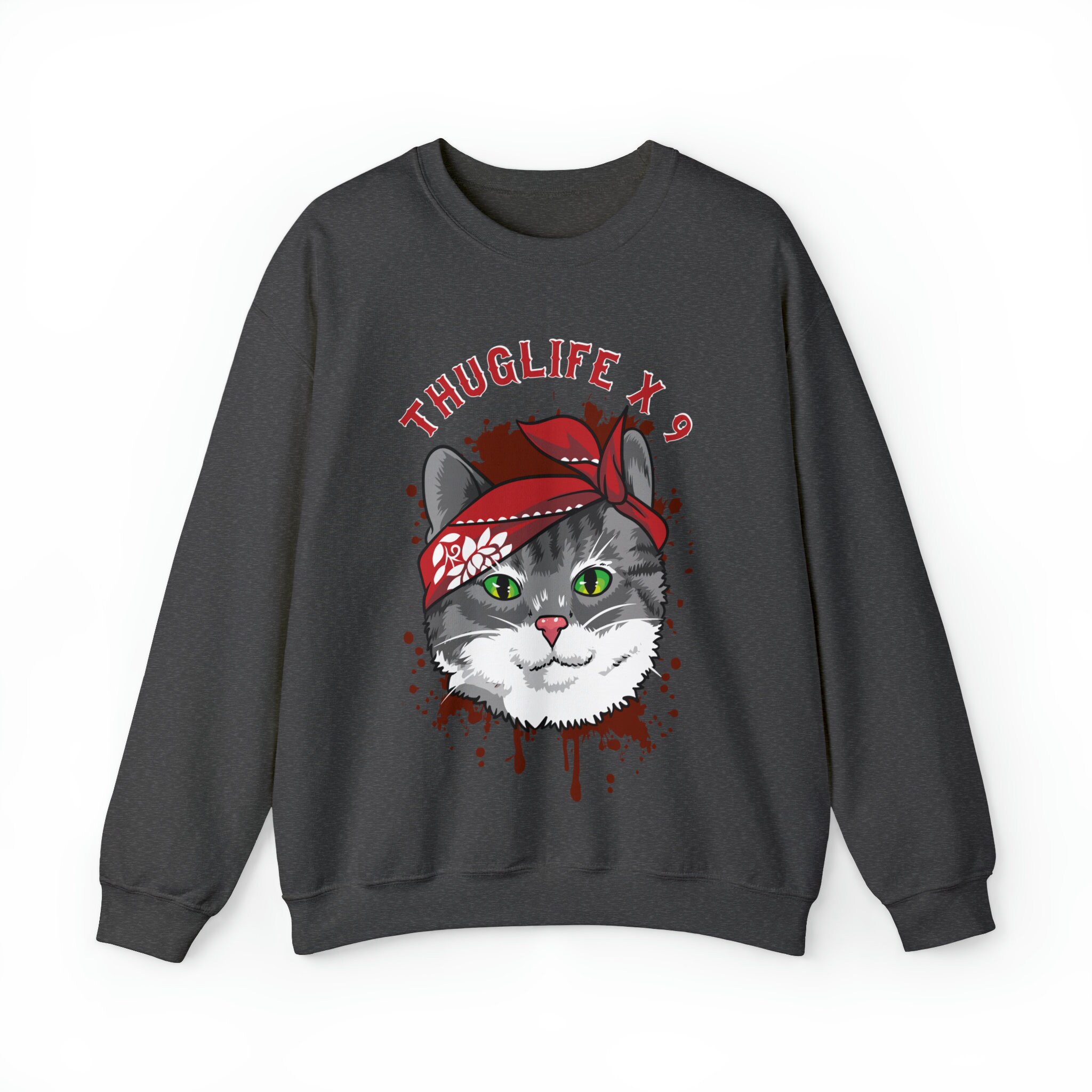 NO KING CAT CREWNECK - IDLES Official Store