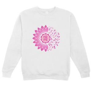 乳がん SVG PNG ピンクリボン、花の png 昇華ダウンロード、乳がん png、SVG がん啓発 png、昇華デザインのダウンロード