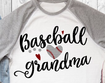 Download Baseball grandma | Etsy