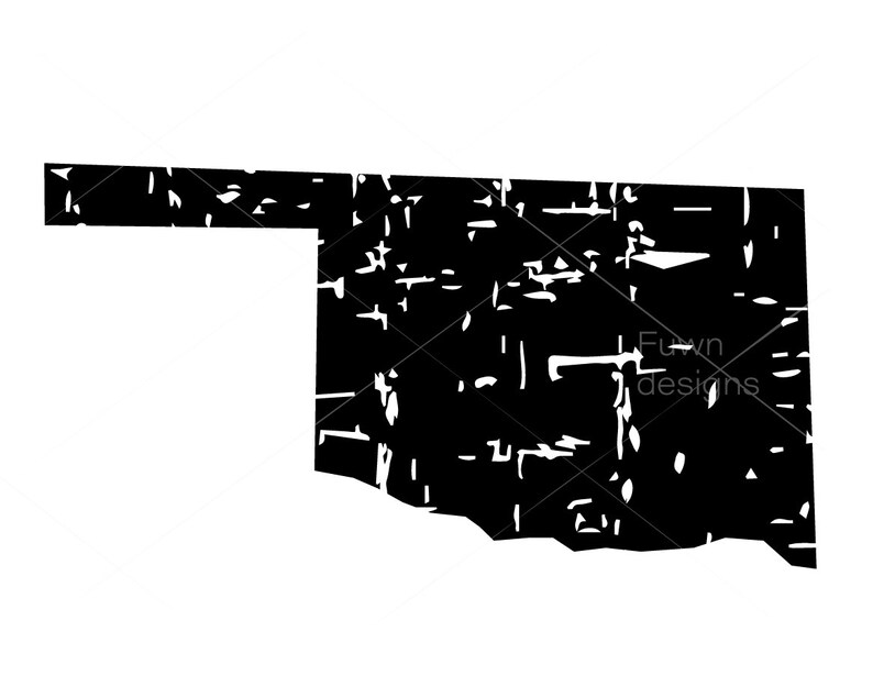 Download Oklahoma svg Grunge svg files Cricut designs Iron on | Etsy