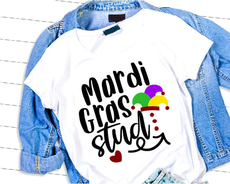 Download Digital Downloads Cricut Designs Dxf Prints Mardi Gras Svg Iron On Transfer Svg Files Boys Louisiana Mardi Gras Stud Shirt Design Sewing Fiber Image Transfers Wearefunnel Com