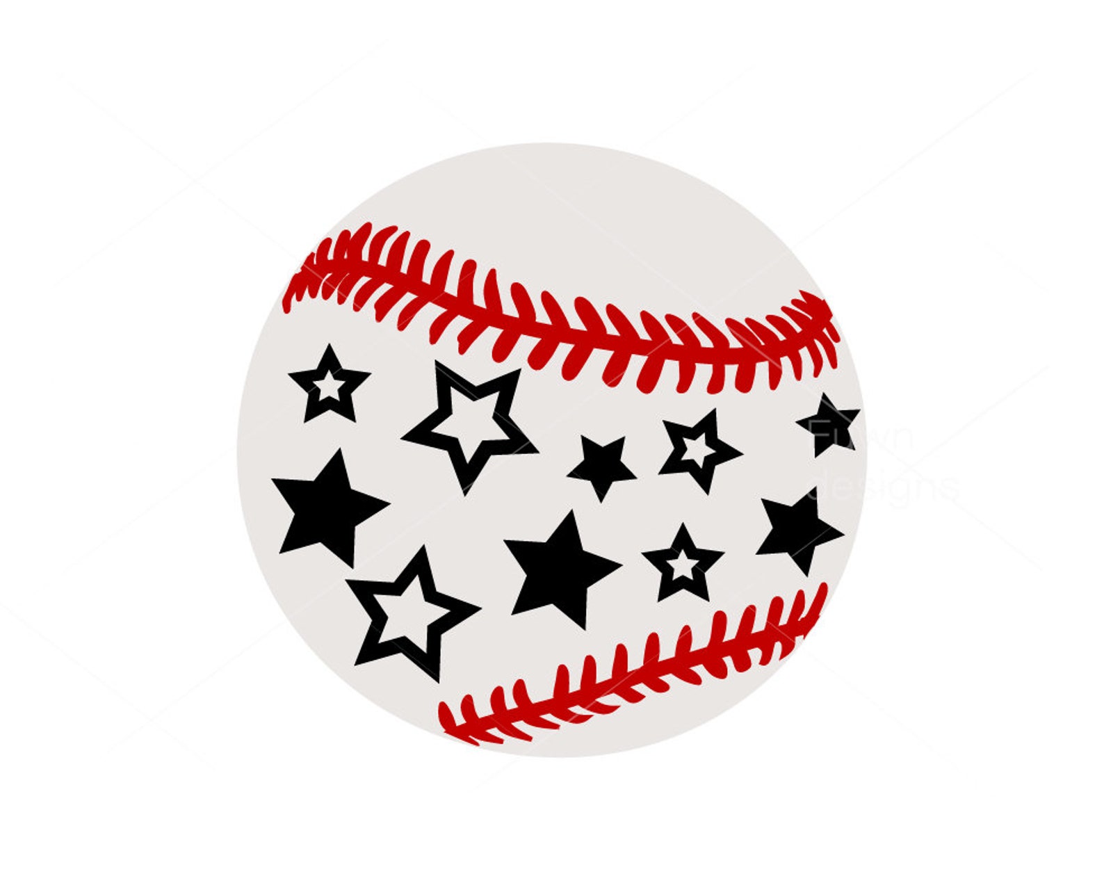 Baseball Svg Stars Svg Digital Downloads Svg Cutting Files Etsy Singapore