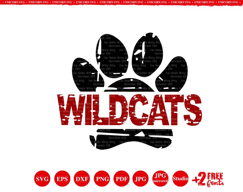 Free Free Wildcat Paw Svg 746 SVG PNG EPS DXF File