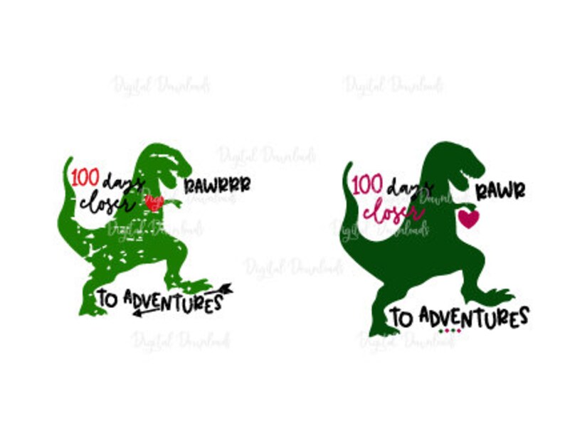 Download Dinosaur svg 100 days of school Teacher adventure Svg files | Etsy