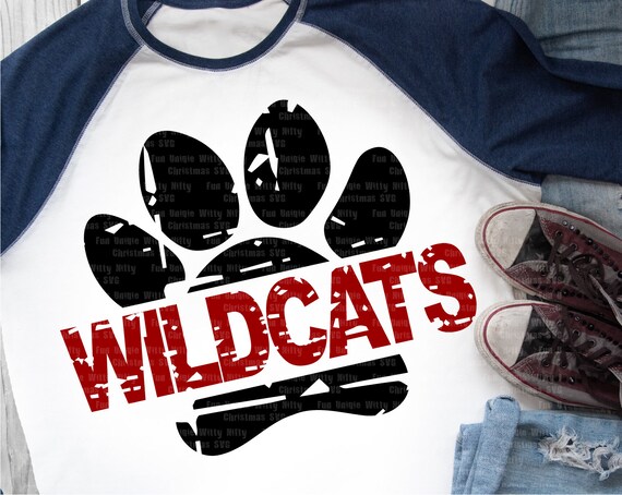 Download Wildcats Wildcats Svg Paws Design Grunge Distressed Svg Etsy PSD Mockup Templates