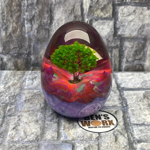 New TREE Starry Night Dragon Egg by Bens Worx