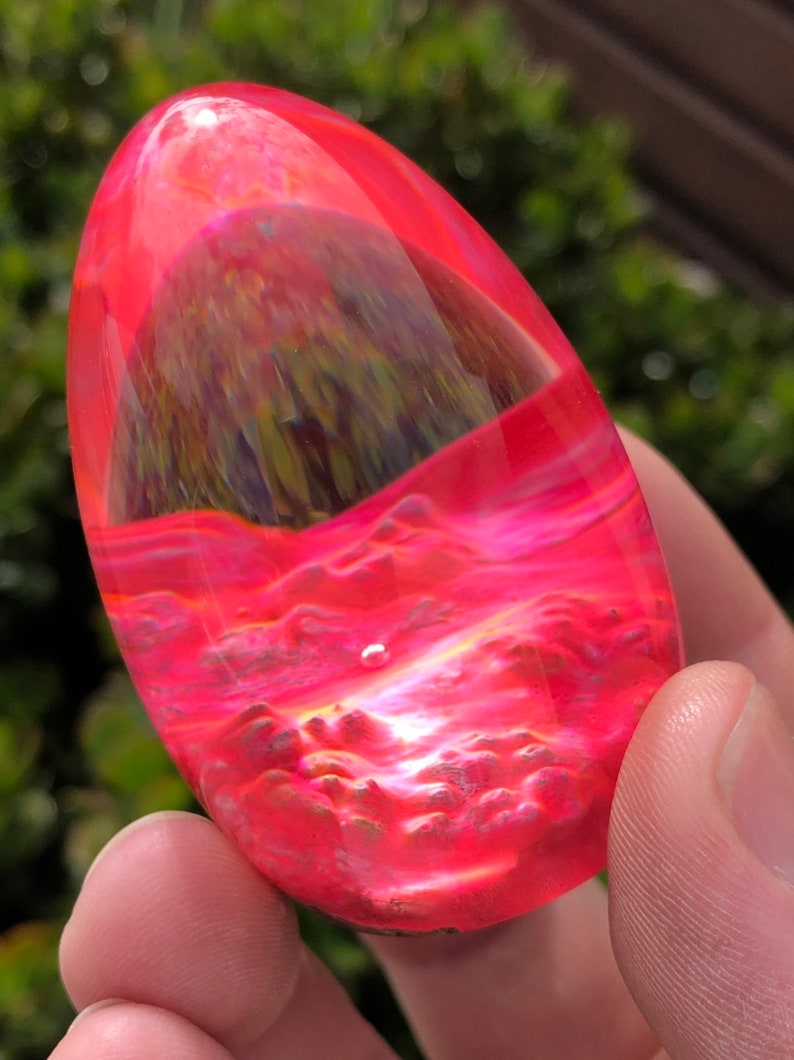 Wood and resin Dragon Egg by Bens Worx