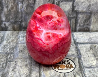 New RED PLANET Starry Night Dragon Egg by Bens Worx