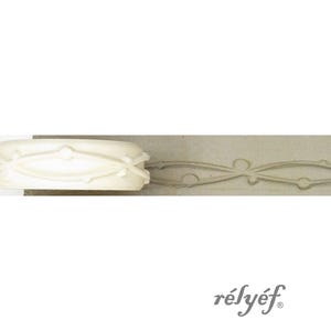 String Roller - Tropfen | Geprägt | Tonroller | Wellen | Keramik und Polymer Clay, Seifen, für Texturen und Dekoration | Relief Keramik Zubehör
