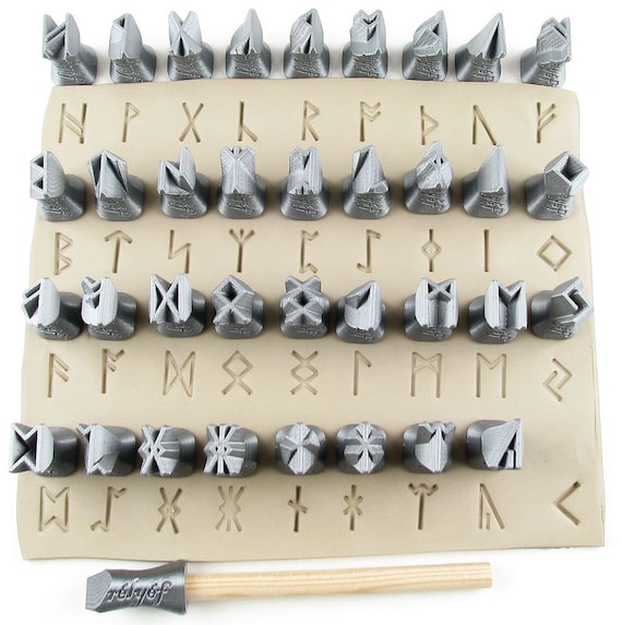 Alphabet Stamps for Clay Texture Ceramic Tools for Clay, Polymer Clay,  Metal Clay & Soap Relyef Letters Courier Lowercase 10 Mm 