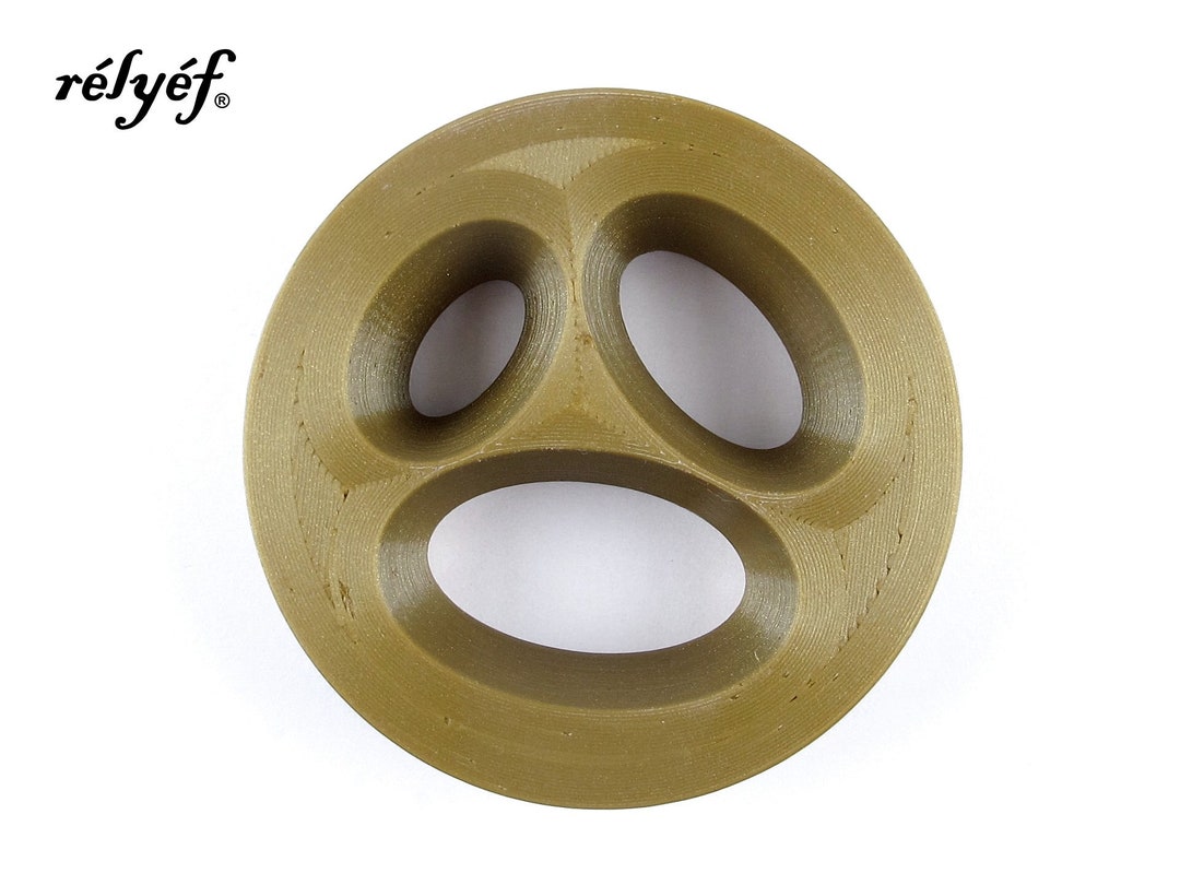 Extruder Handle Die Ellipse Pottery Forms Relyef Pottery Etsy