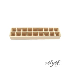 Organisers for mini Clay Stamps 18 positions - empty | Clay Stamps | Relyef Pottery Tools