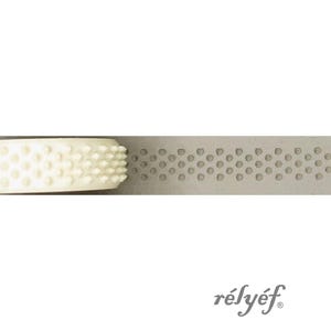 Dots | Embossed | Clay Roller | Circle Roller | Ceramic and polymer clay, soaps, for textures and decoration | Relyef Pottery Tools