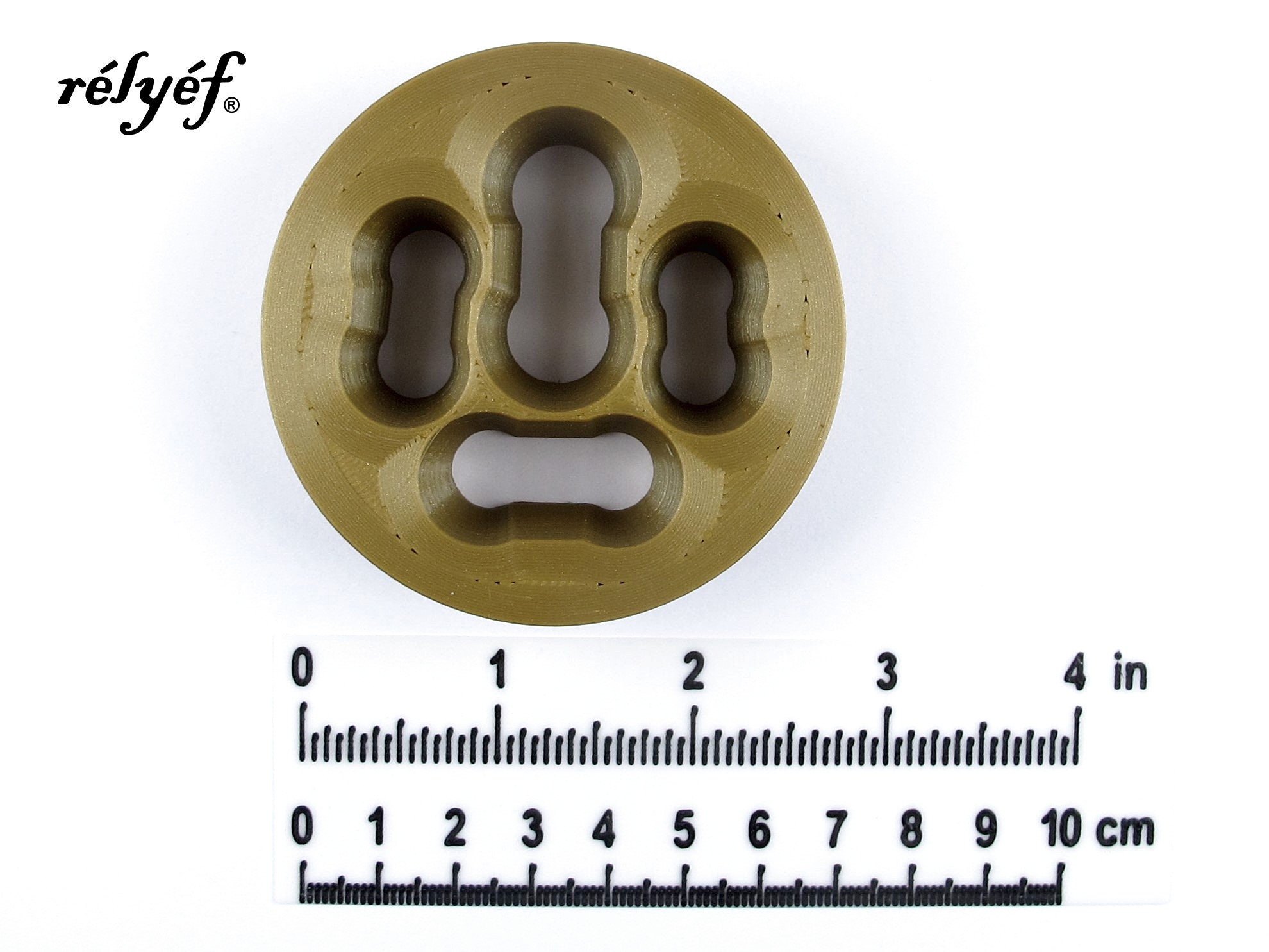 Extruder Handle Die - Double Ropes | Pottery Rorms | Relyef Pottery ...