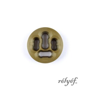 Extruder Handle Die - Double Ropes | Pottery Rorms | Relyef Pottery Tools