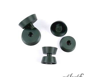 Handle Forms for Mugs No.2 | Clay Stamps | 3 pieces | Round | Ceramic mug handles | Pottery Forms | Relyef Pottery Tools