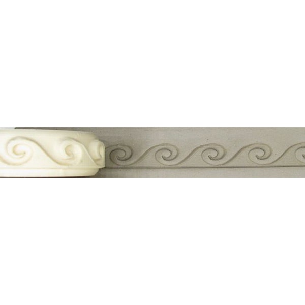 Ocean Waves | Embossed | Roller for ceramic and polymer clay, soaps, for textures and decoration | Relyef pottery tools