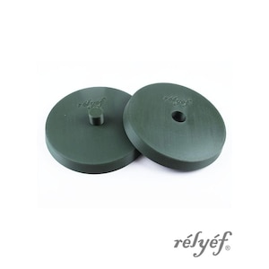 Handle Form for Jugs No.2 | Clay Stamps | 1 piece | Round | Jumbo | Ceramic mug handles | Pottery Forms | Relyef Pottery Tools
