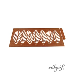 Stencil Sheet | Clay Stamps | Ceramics Tools | Stencil for ceramic and polymer clay, for textures and decoration | Relyef Pottery Tools