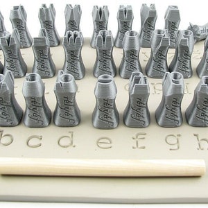 Alphabet Stamps for Clay Texture Ceramic Tools for Clay 
