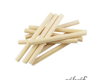 Stamp Handle | Clay Stamps | 10 pieces (value pack) of Wooden Handle | For Better Grip on the Stamps | Clay Stamps | Relyef Pottery Tools