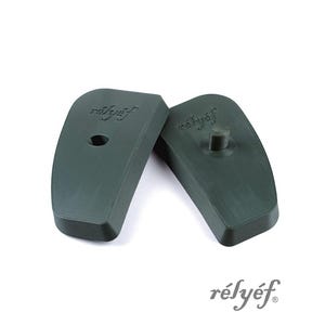 Handle Form for Jugs No.3 | Clay Stamps | 1 piece | Angular | Jumbo | Ceramic mug handles | Pottery Forms | Relyef Pottery Tools