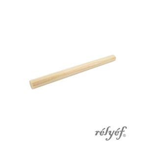 Mango para sellos / Sellos de arcilla / Mango de madera para sellos / Ergonómico / Agarre mejorado / Madera natural / Herramientas de cerámica Relyef