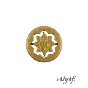 Extruder Hohlstanzform - Star | Keramikformen | Relief Keramik Zubehör