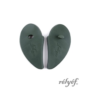 Handle Form for Jugs No.1 | Clay Stamps | 1 piece | Ear Shaped | Jumbo | Ceramic mug handles | Pottery Forms | Relyef Pottery Tools