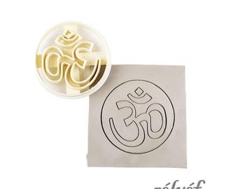 Om Cutter | Stemple gliniane | Stemple do ceramiki i gliny polimerowej, do nadawania faktur i dekoracji | Relyef Pottery Tools